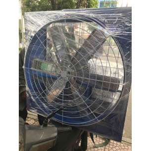 Quạt hút công nghiệp vuông 80cm có lá che mưa , 750w, 220v-380v 